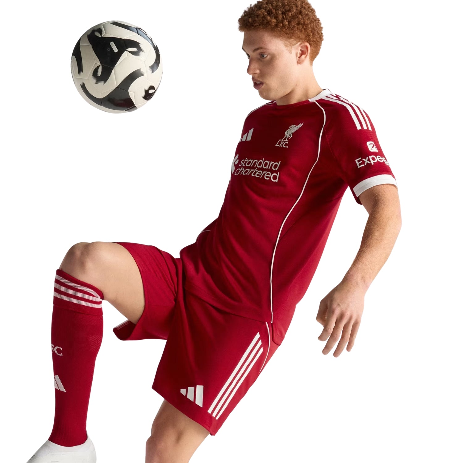 adidas Liverpool FC 25/26 Men's Authentic Home Jersey
