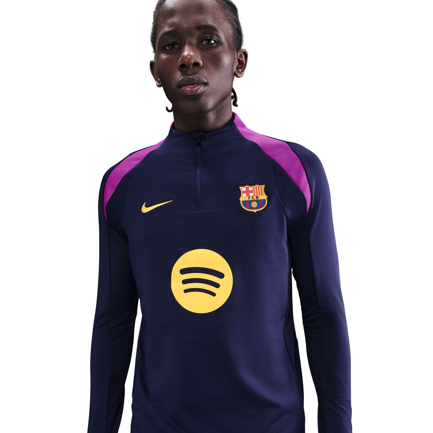 Nike FC Barcelona Dri-FIT ウィンドブレーカー L Nike FC Barcelona Youth Dri-FIT Strike Men's Drill Top