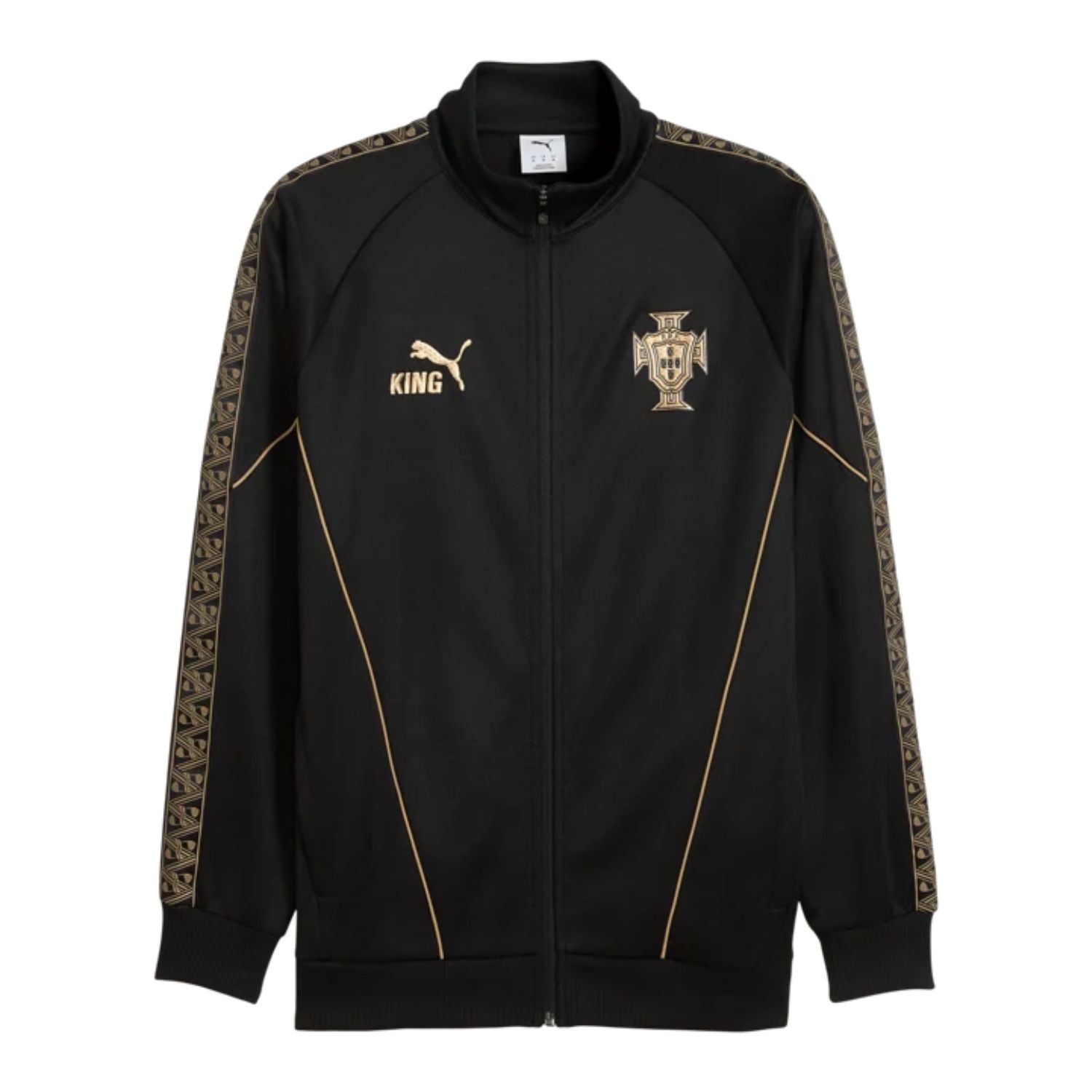 Puma FPF Portugal "Eusébio" Black Panther Men's Anthem Jacket
