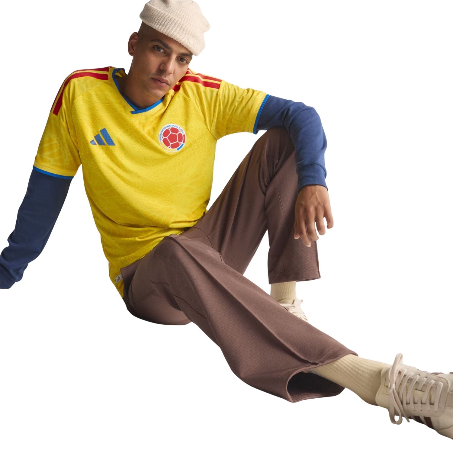 adidas FCF Colombia WC '26 Men's Authentic Home Jersey