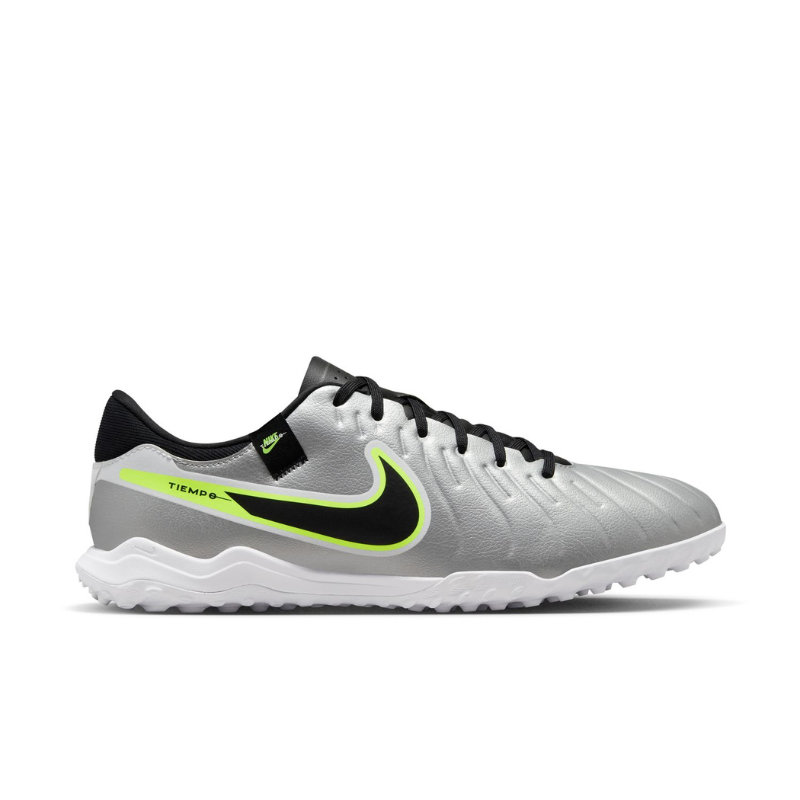 Nike Tiempo Legend 10 Academy Turf Low Top Football Shoes Grey