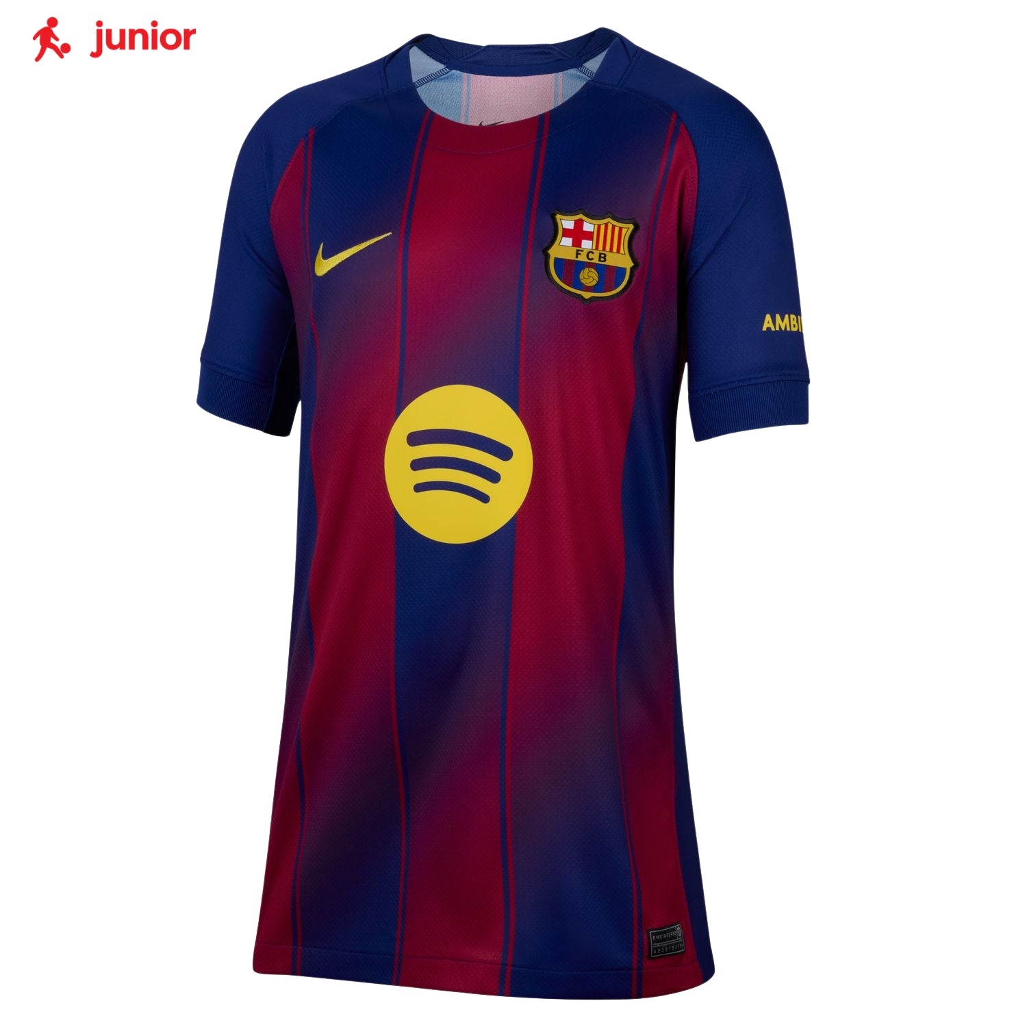 Nike FC Barcelona 25/26 Youth Stadium Home jersey