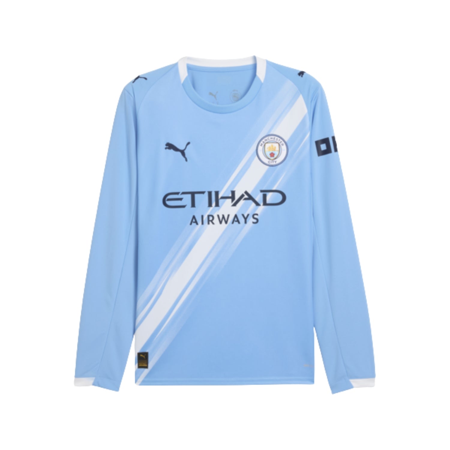 PUMA MANCHESTER CITY プリントロゴ　セットアップ　ナイロン PUMA｜キッズ 2025-26 マンチェスターシティ FC 1/4 ジップ