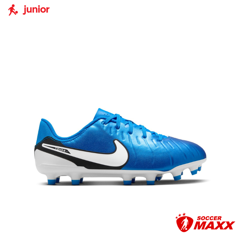 Nike Jr. Tiempo Legend 10 Academy MG Premium Soccer Blue 1Y