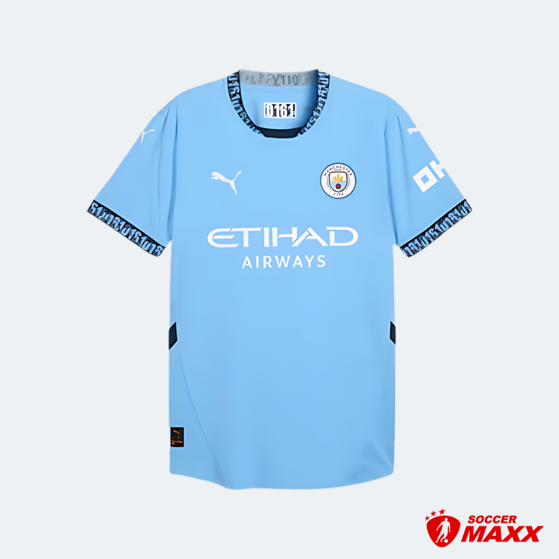 Puma Manchester City FC Men's Authentic Home Jersey