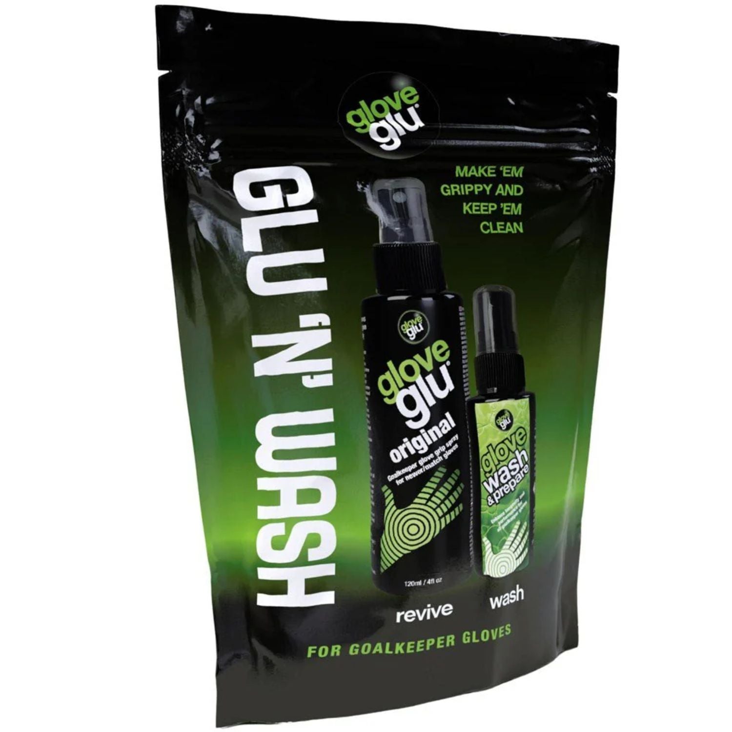GloveGlu Glu 'N' Wash (120ml + 50ml)