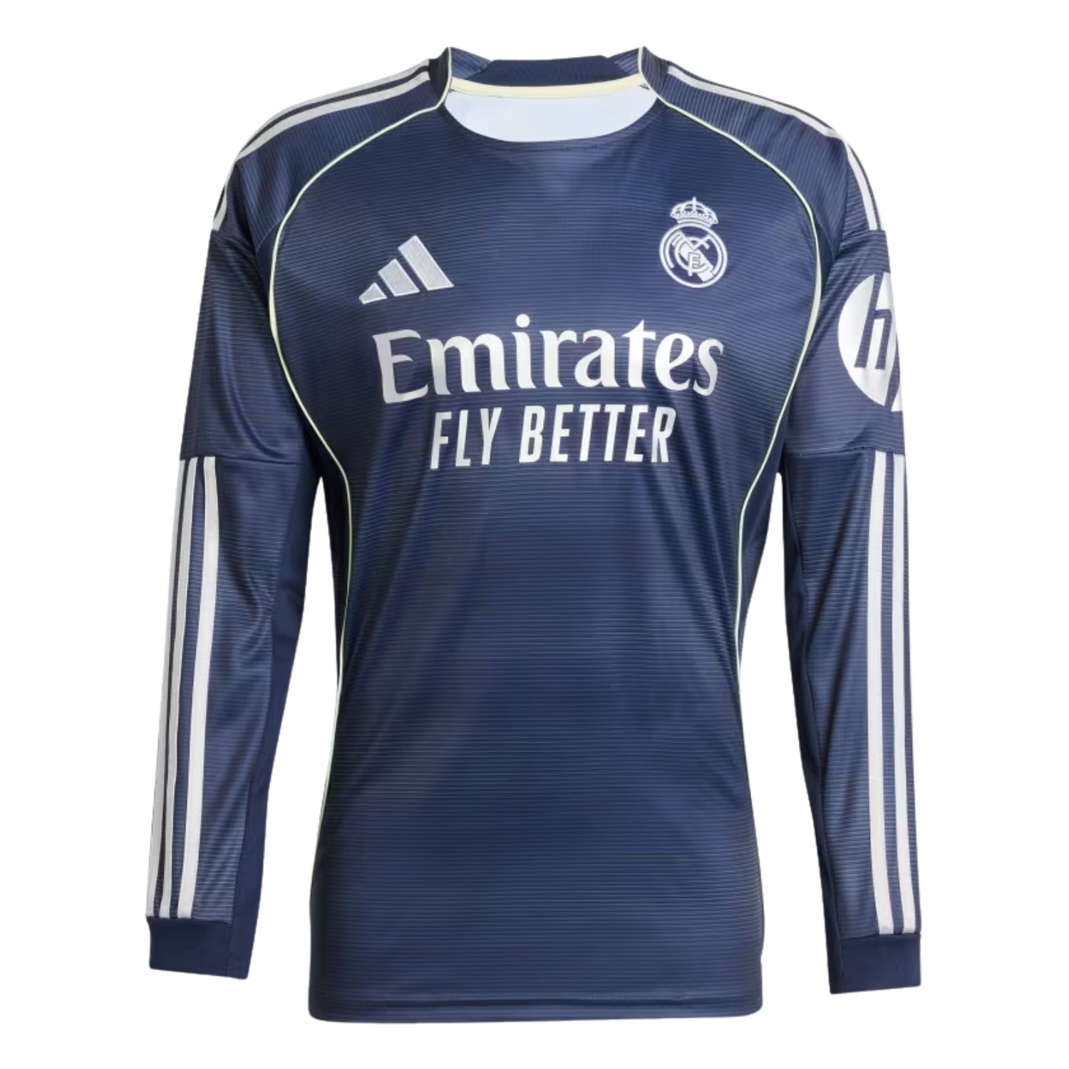 adidas Real Madrid CF 25/26 Men's Away Long-Sleeve Jersey – Soccer