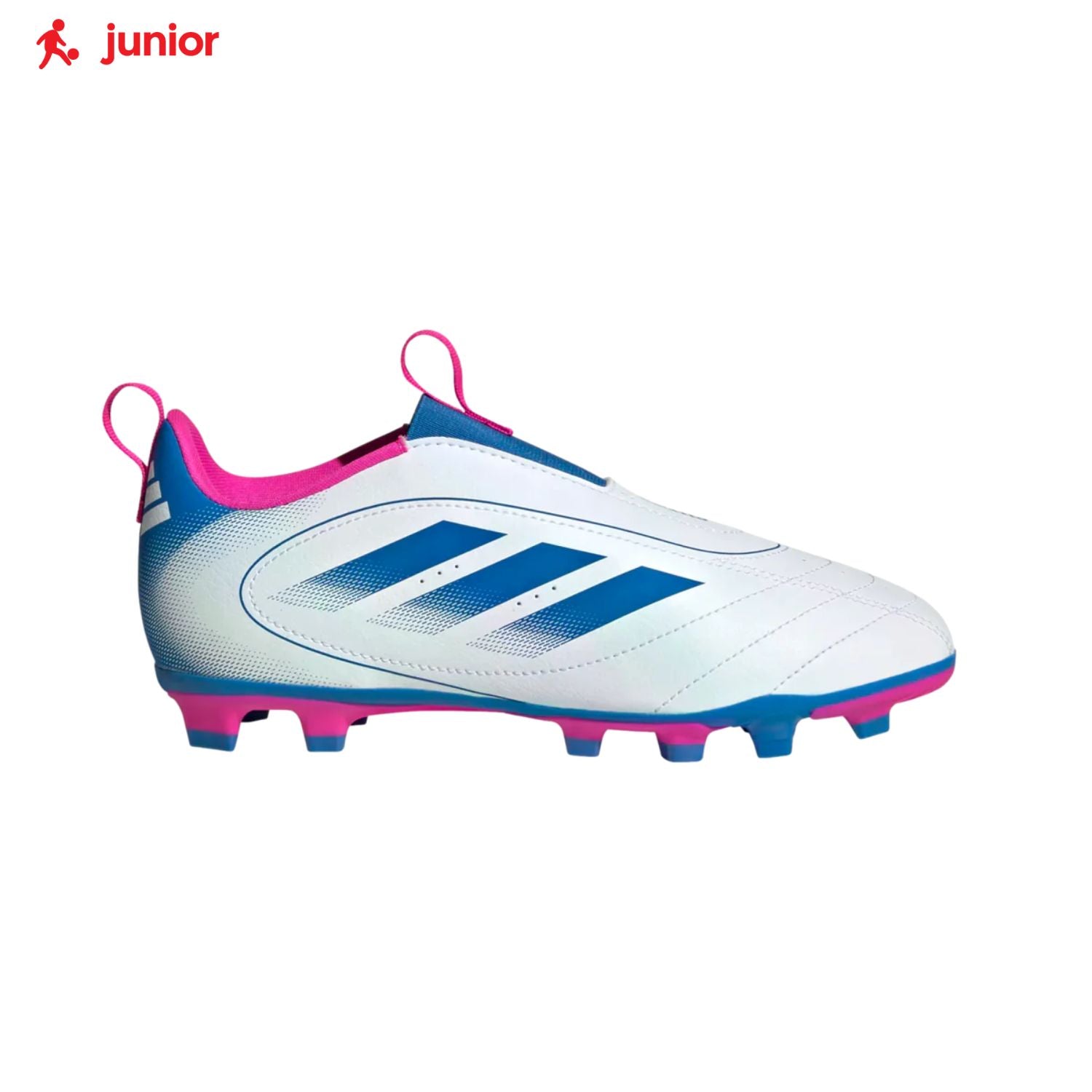 adidas Junior Goletto IX Laceless Firm/Multi-Ground Cleats