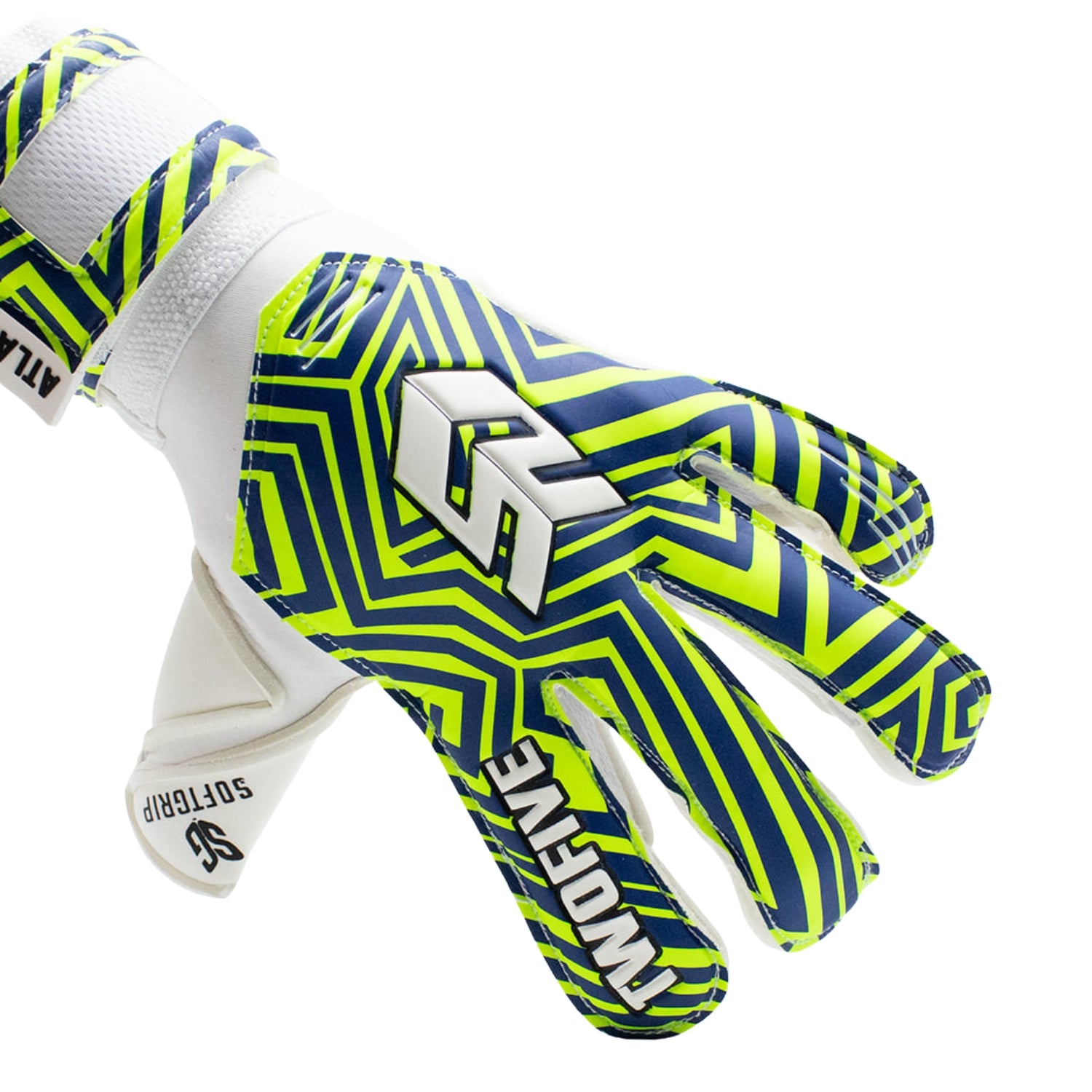 TWOFIVE Guanti da portiere personalizzati da calcio professionali - Guanti da arciere per bambini, adulti, guanti rinforzati in gomma, vari disegni (taglia 7, Whiteout Atlanta'96 Pro TWOFIVE Guanti da portiere personalizzati da calcio professionali - Guanti da arciere per bambini, adulti, guanti rinforzati in gomma, vari disegni (taglia 7, Whiteout Atlanta'96 Pro