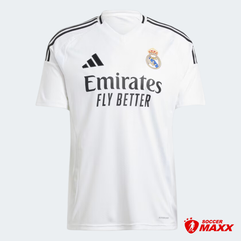 adidas Real Madrid CF 24 25 Men s Home Jersey Soccer Maxx