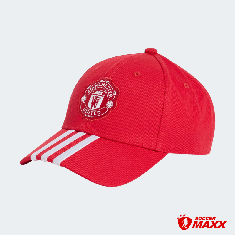 adidas Manchester United FC 24 25 Home Baseball Cap Soccer Maxx