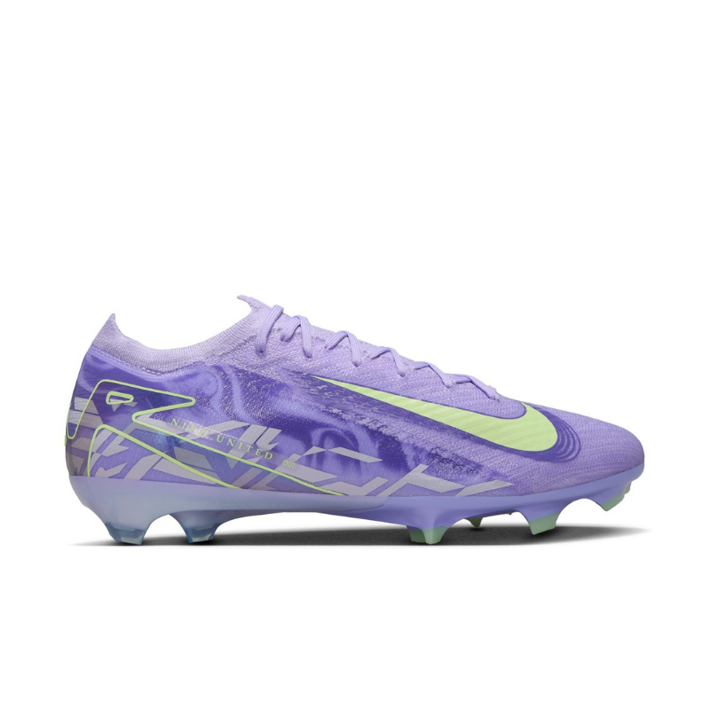 Purple Mercurial Cleats With Sock Nike United Zoom Mercurial Vapor