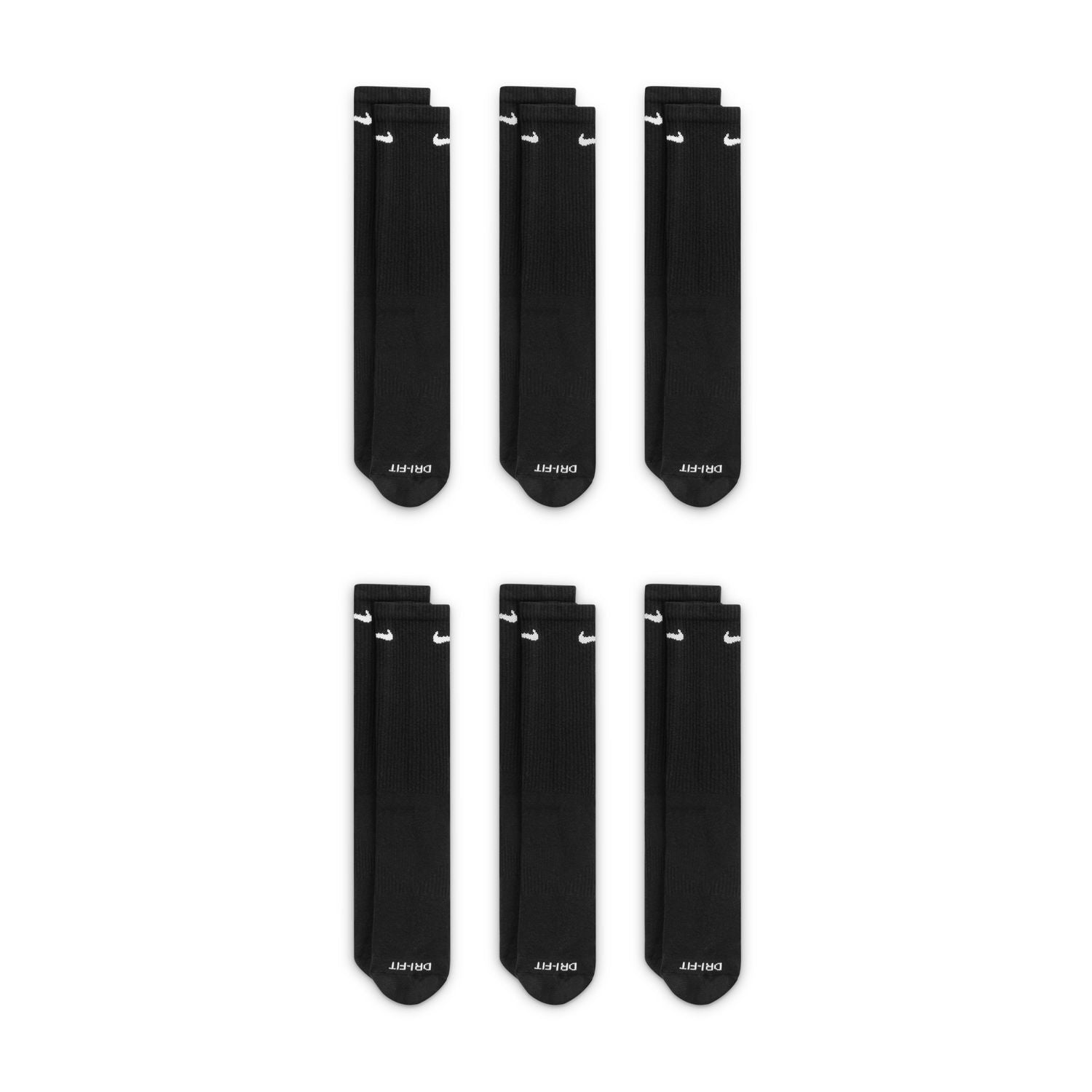 Nike Everyday Plus Cushioned Crew Sock (6 pairs)