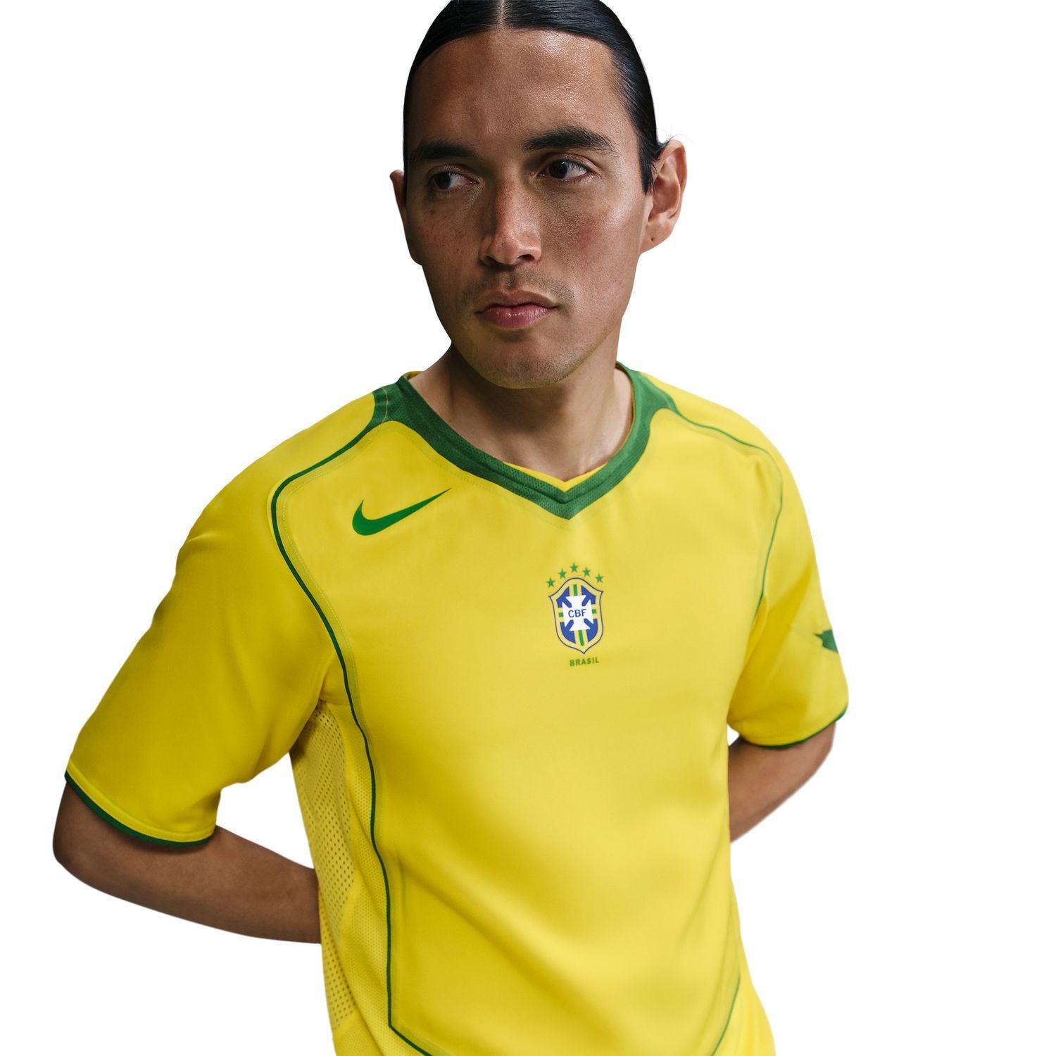 Nike Iconic CBF Brazil 2004 Men's Total 90 Reissue Men's Jersey