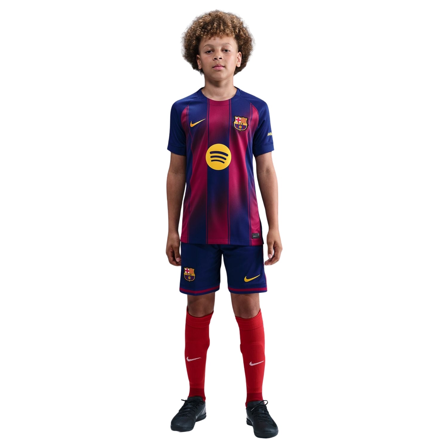 Nike FC Barcelona 25/26 Youth Stadium Home jersey