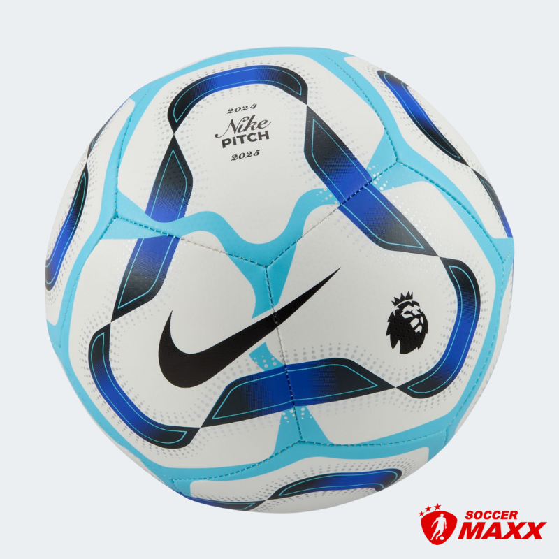 Nike PL Pitch FZ3048 101 Soccer Ball White Blue Black 5