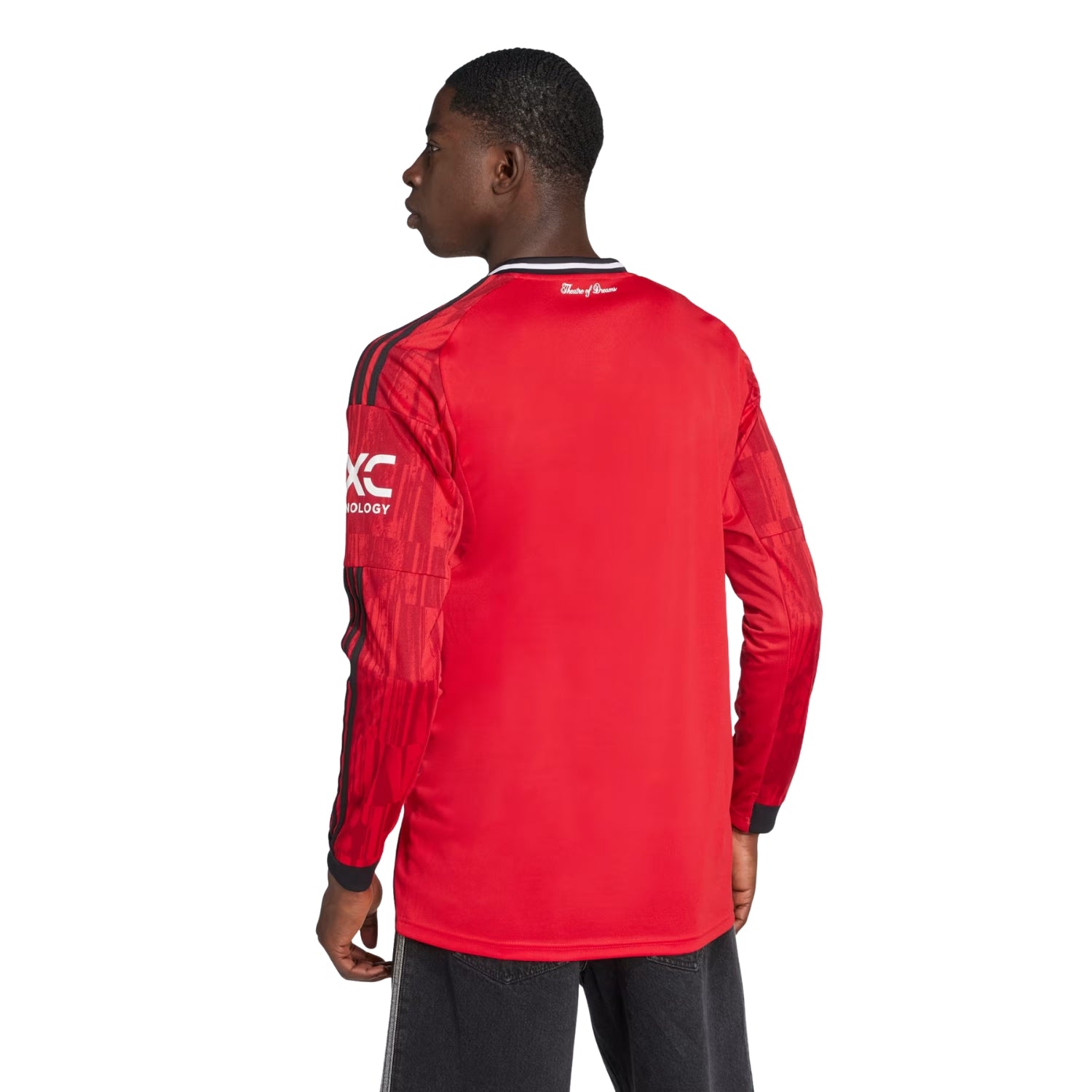 adidas Manchester United FC 25/26 Men's Home Long-Sleeve Jersey