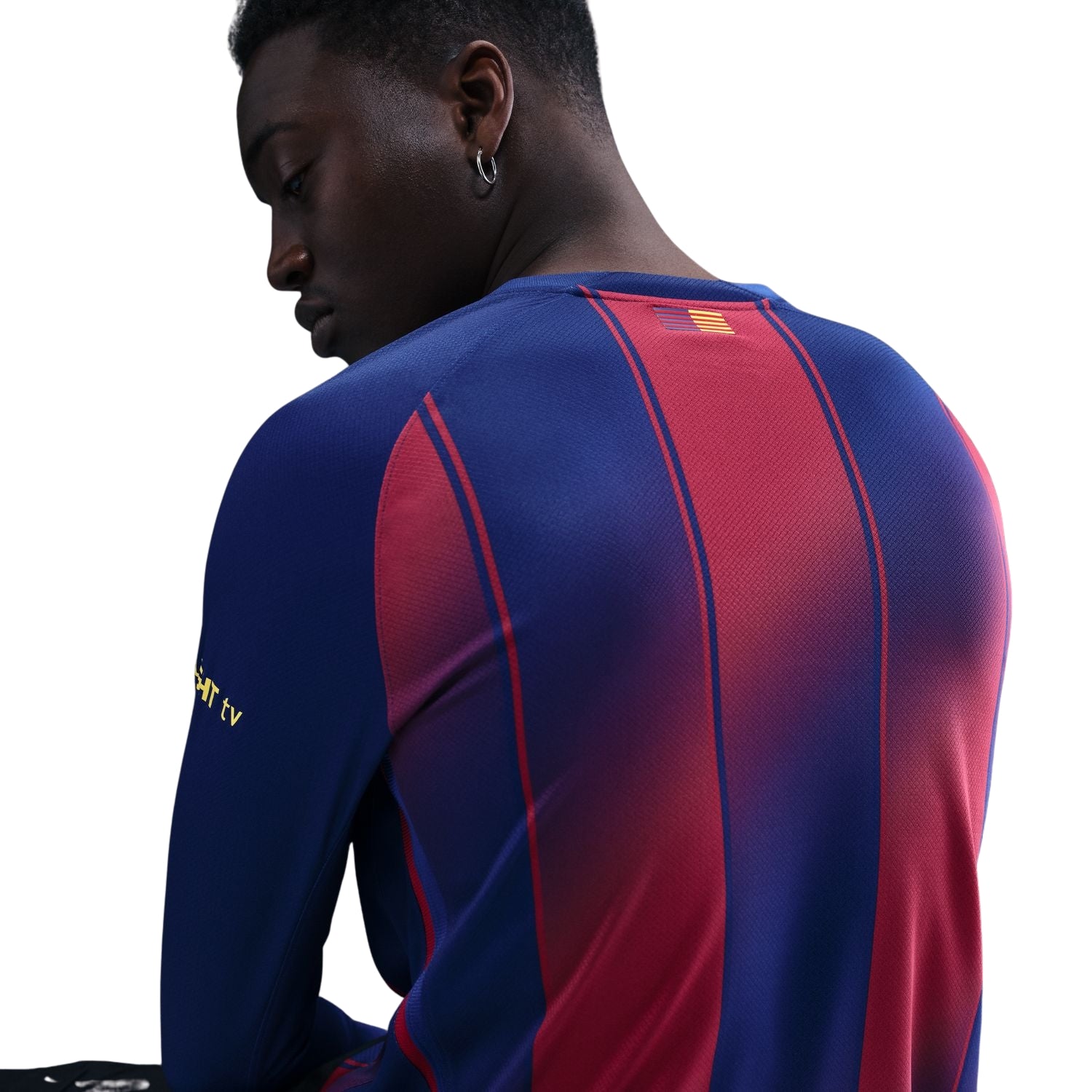 Nike FC Barcelona 25/26 Men's Stadium Home Long-Sleeve Jersey