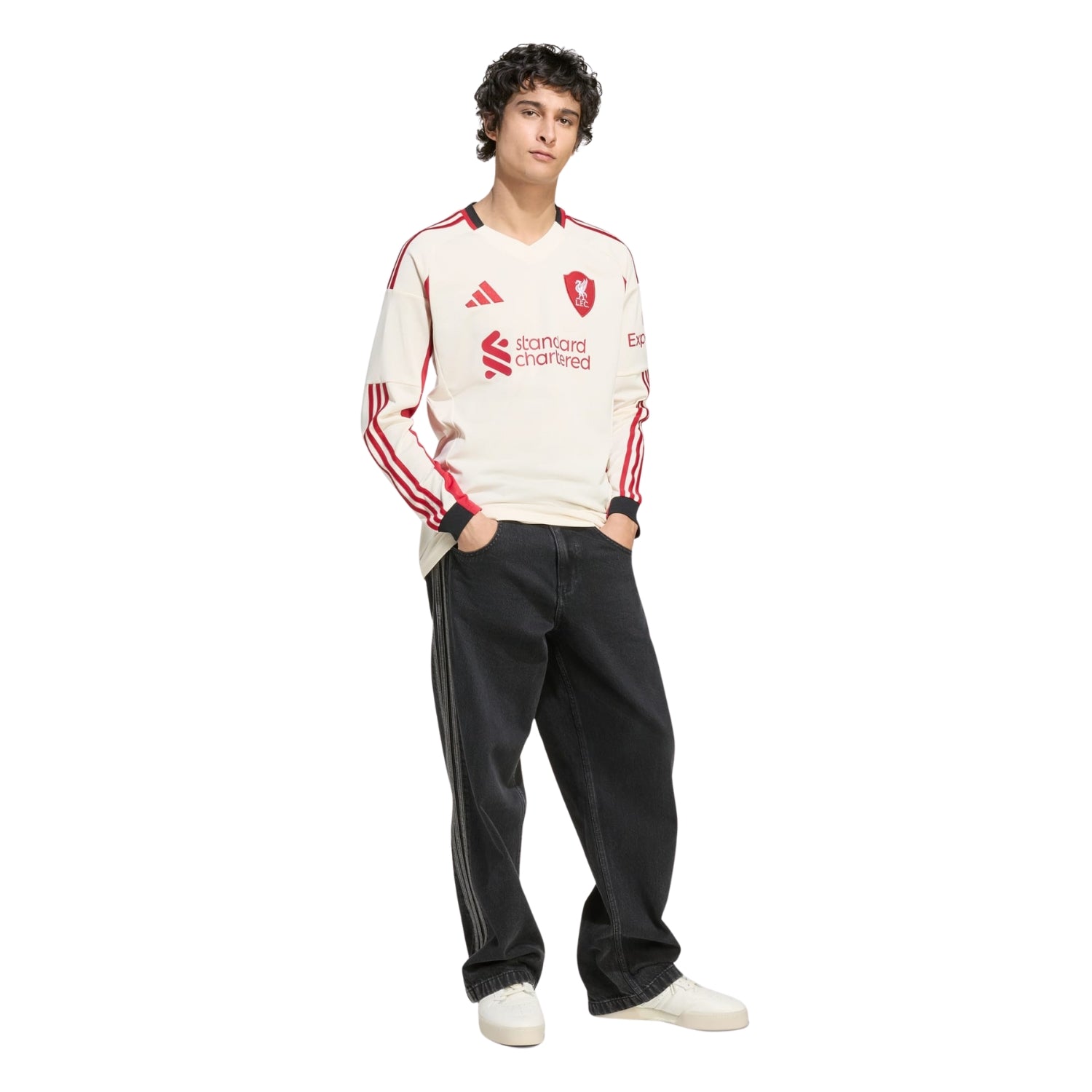 adidas Liverpool FC 25/26 Men's Away Long-Sleeve Jersey