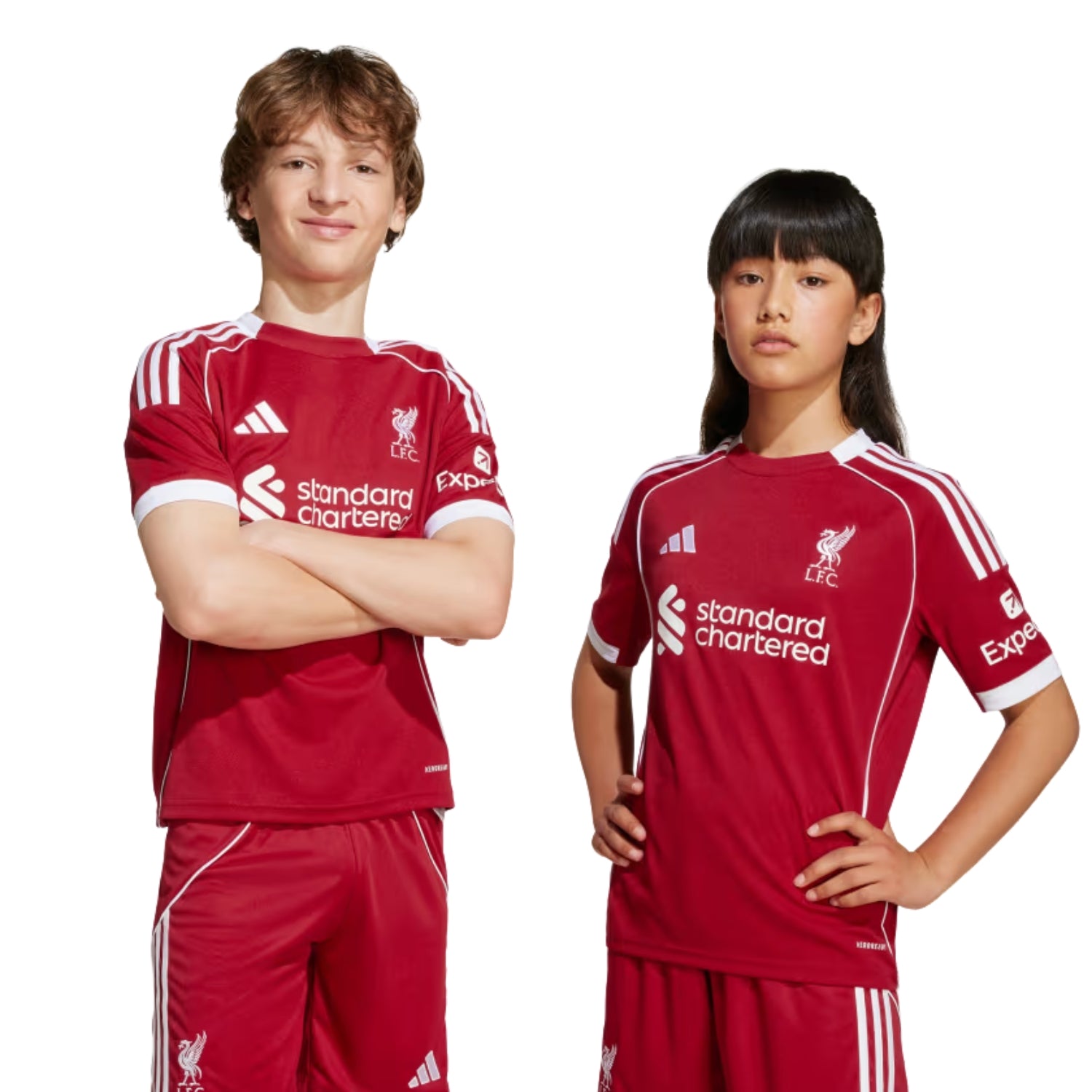 adidas Liverpool FC 25/26 Youth Home Jersey