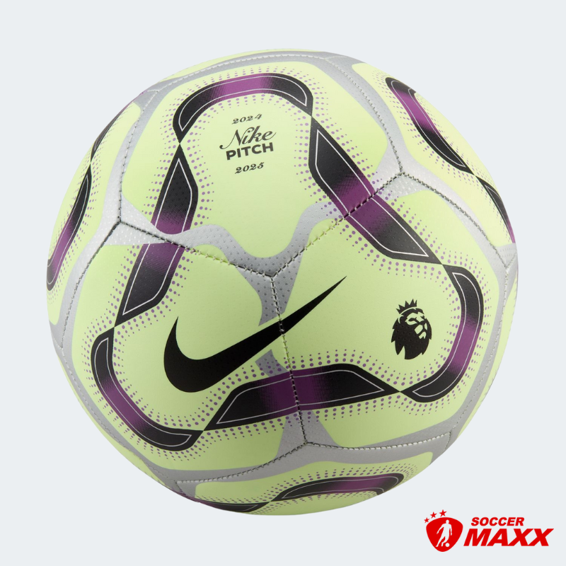 Nike PL Pitch FZ3048 701 Soccer Ball Volt Berry Black 5