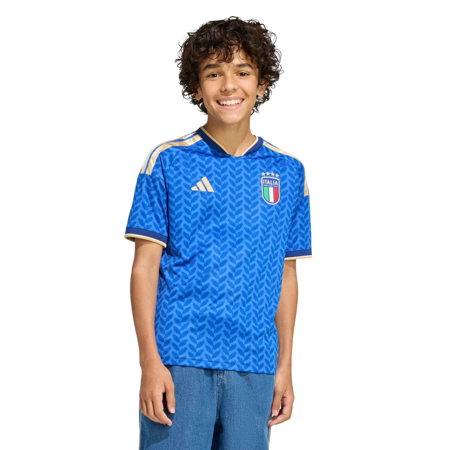 adidas FIGC Italy WC '26 Junior Replica Home Jersey