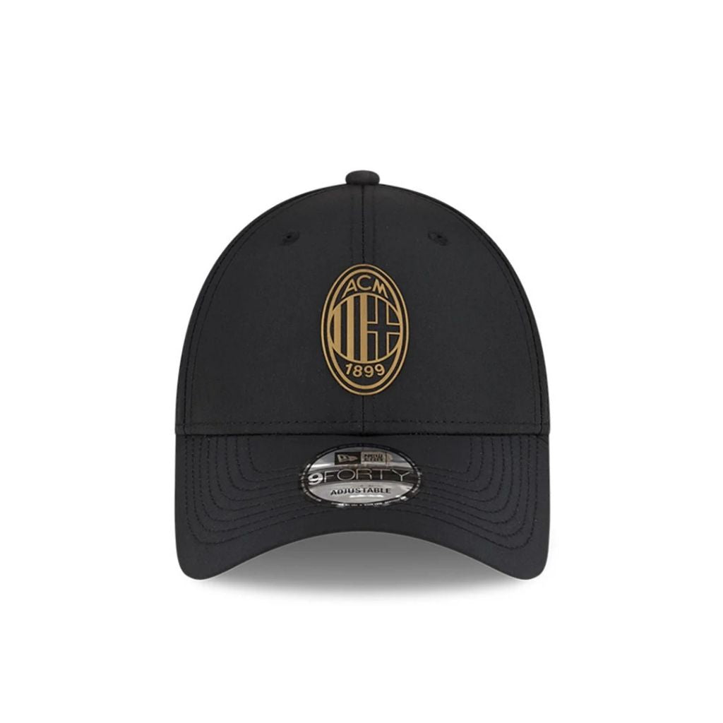 New Era 9Forty AC Milan Black & Gold Adjustable Cap
