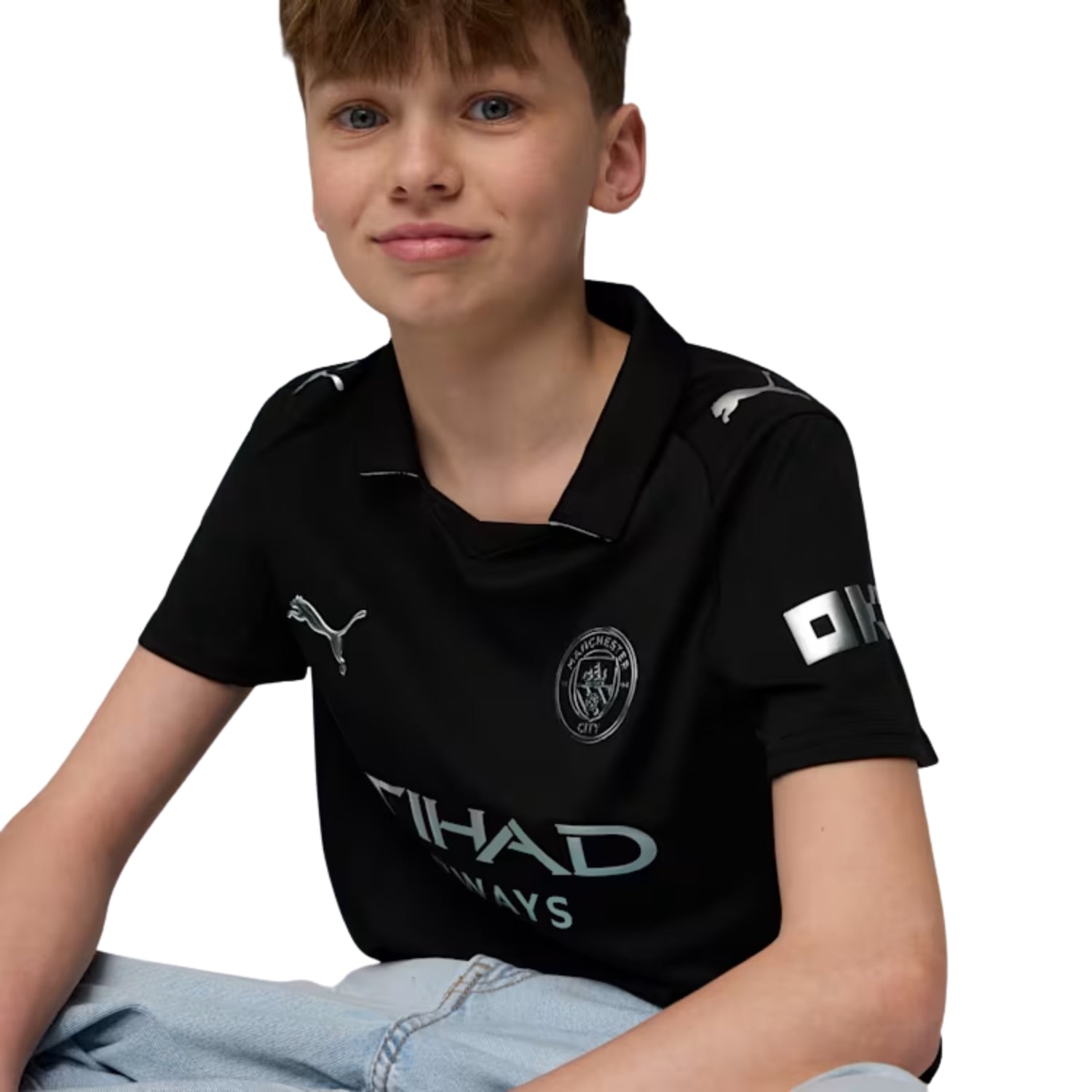 Puma Manchester City FC 25/26 Junior Away Replica Jersey