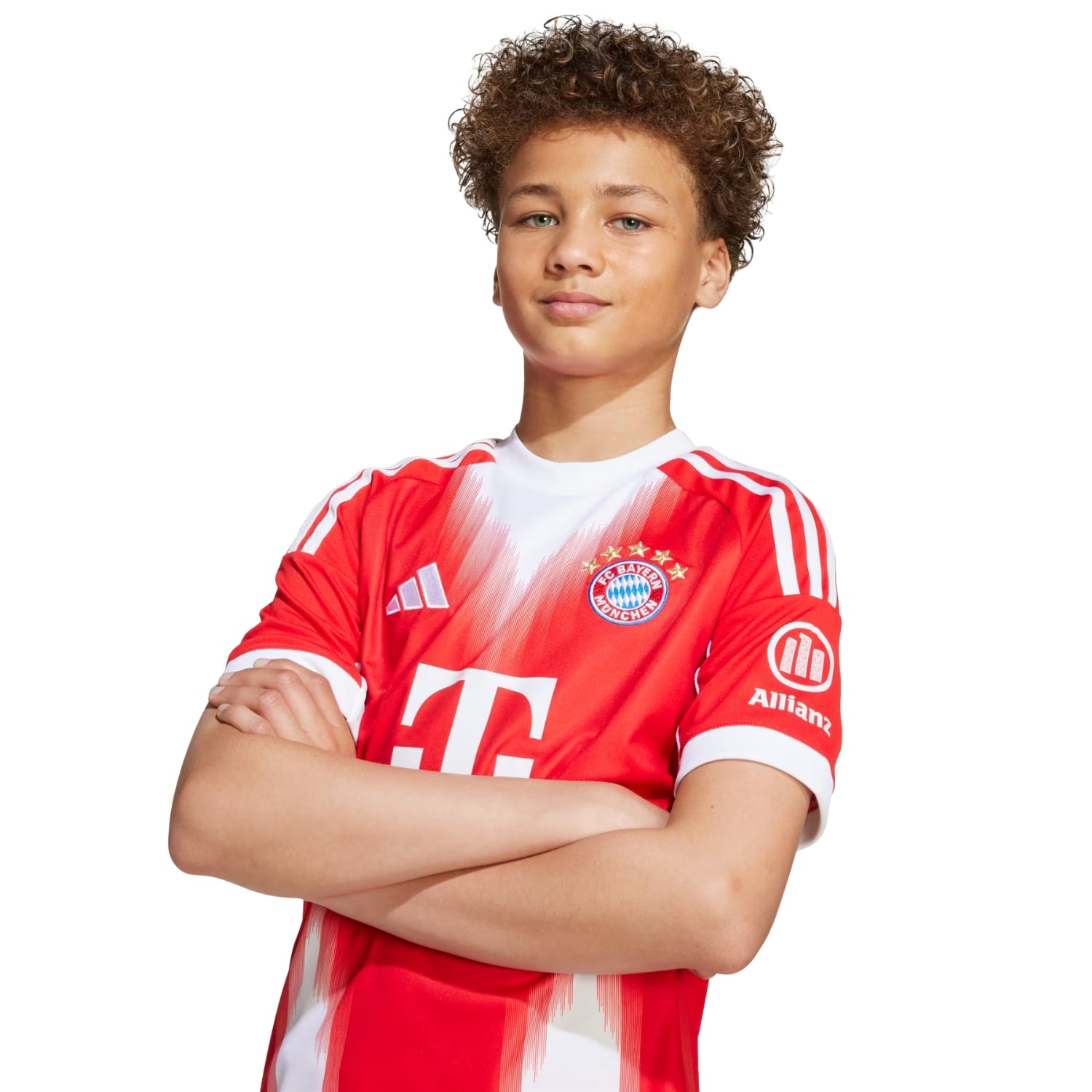adidas FC Bayern Munich 25/26 Youth Home Jersey