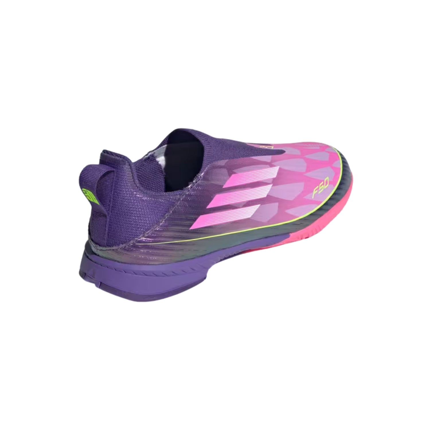 adidas Junior F50 League Laceless "Lamine Yamal" Indoor Soccer Shoes