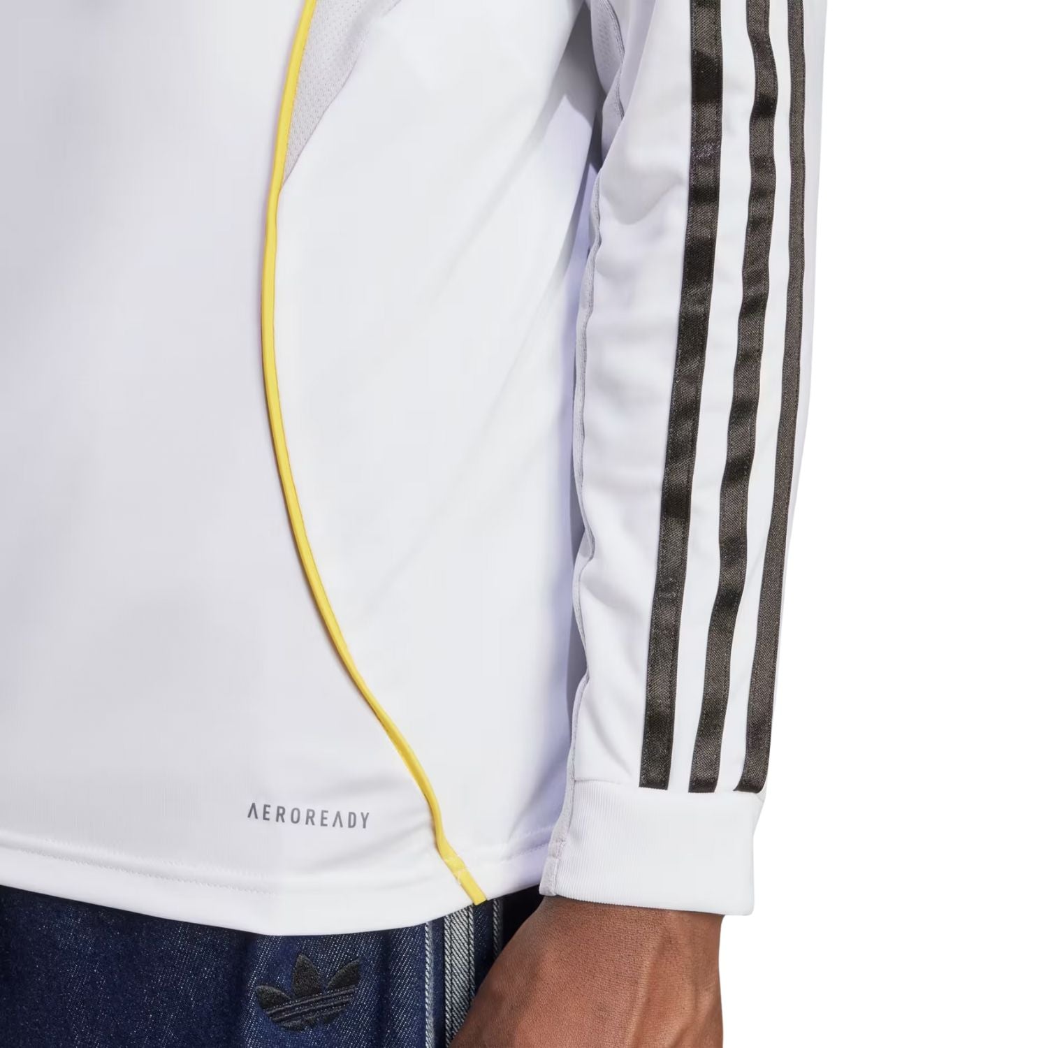 adidas Real Madrid CF 25/26 Men's Home Long-Sleeve Kit