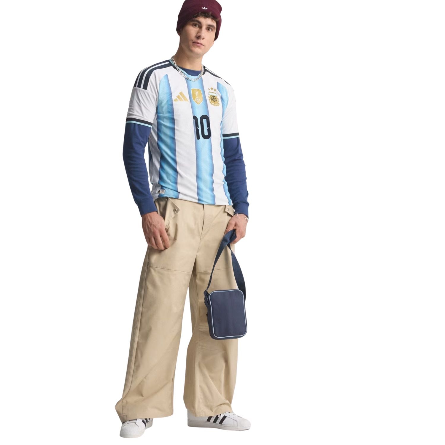 adidas AFA Argentina WC '26 "Lionel Messi No. 10" Men's Authentic Home Jersey