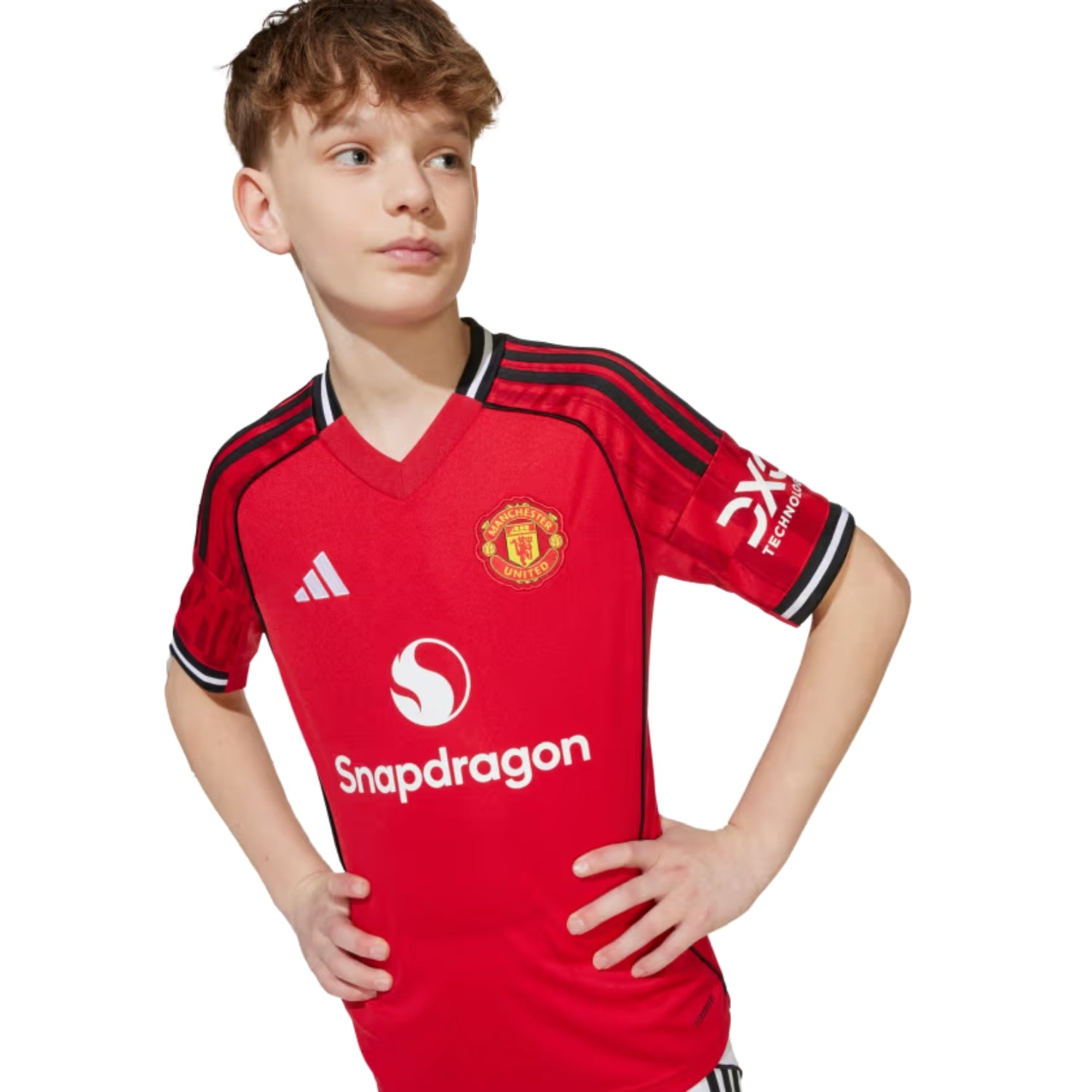 adidas Manchester United FC 25/26 Youth Home Jersey
