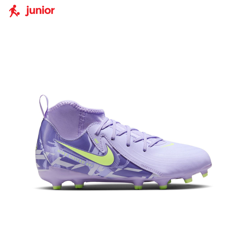 Nike United Junior Phantom Luna II Academy Firm Ground Cleats