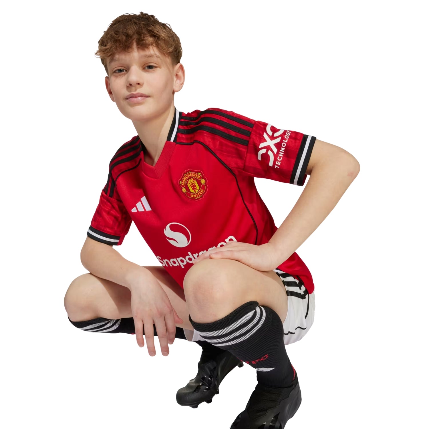 adidas Manchester United FC 25/26 Youth Home Jersey