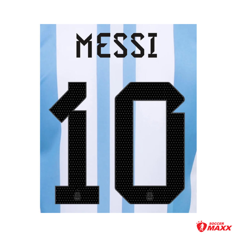 Men's Replica adidas Messi Argentina Home Jersey 2022 - 3 Stars