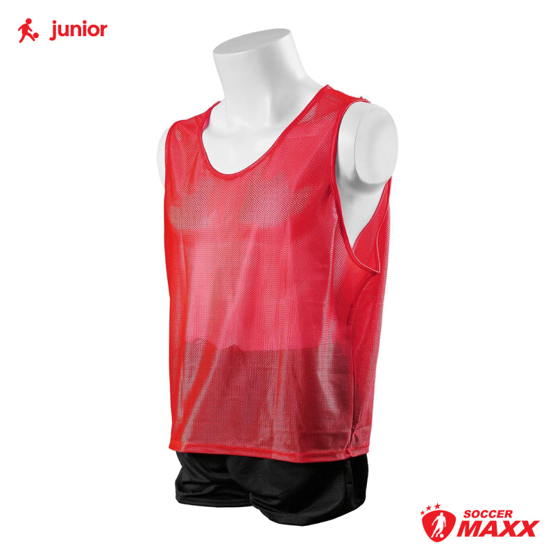 KwikGoal Deluxe Scrimmage Vest Youth Red
