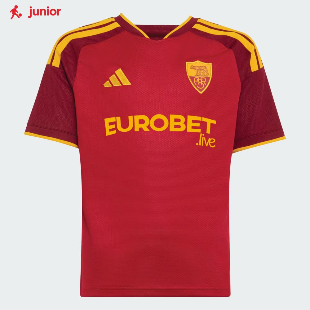 adidas AS Roma 26/27 Home Replica Kids Jersey