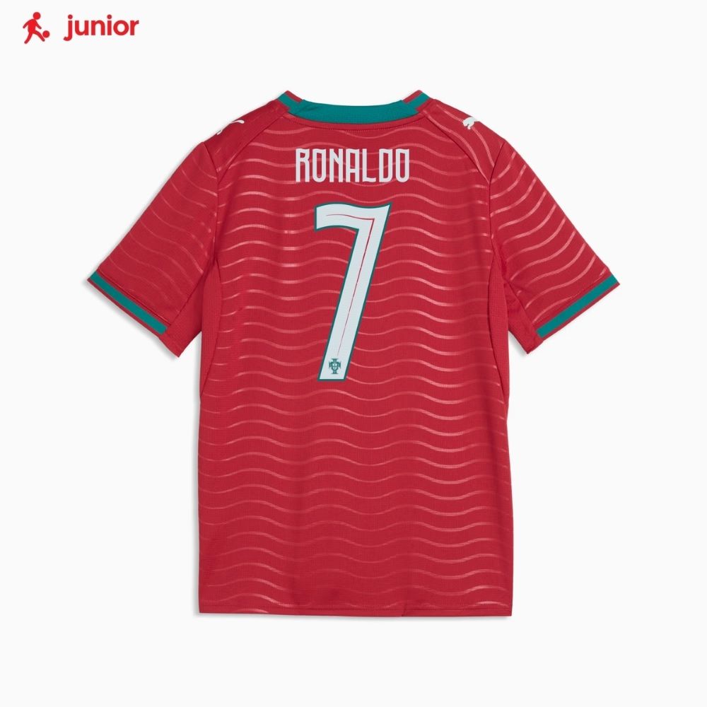 Puma FPF Portugal WC'26 "Ronaldo #7" Junior Home Replica Jersey