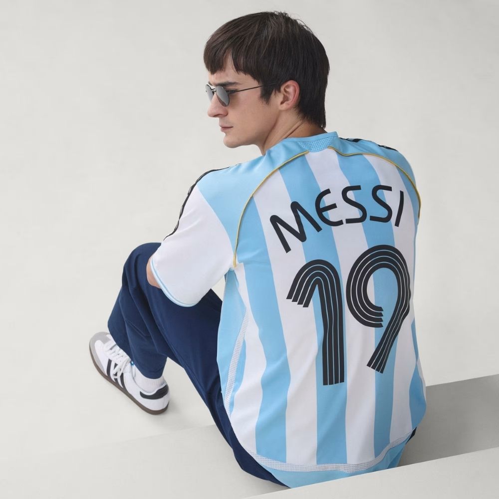 adidas AFA Argentina '06 "Lionel Messi No. 19" Men's Home Jersey