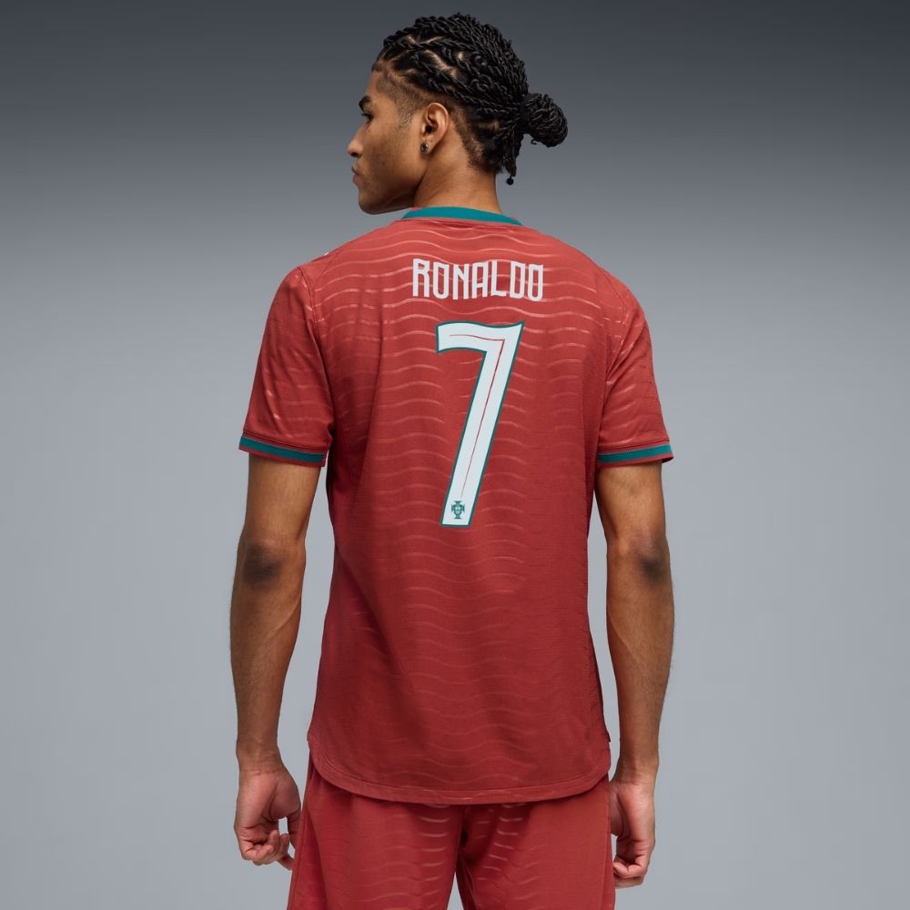 Puma FPF Portugal "C. Ronaldo #7" Men's Authentic Home Jersey