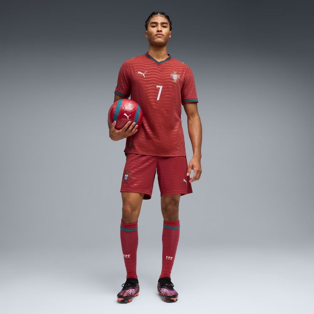 Puma FPF Portugal "C. Ronaldo #7" Men's Authentic Home Jersey
