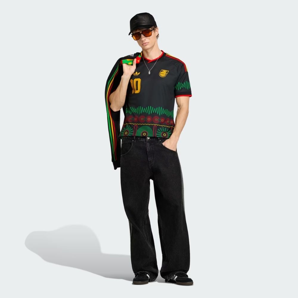 adidas JFF Jamaica WC '26 "Bob Marley No. 10" Men's Replica Away Jersey