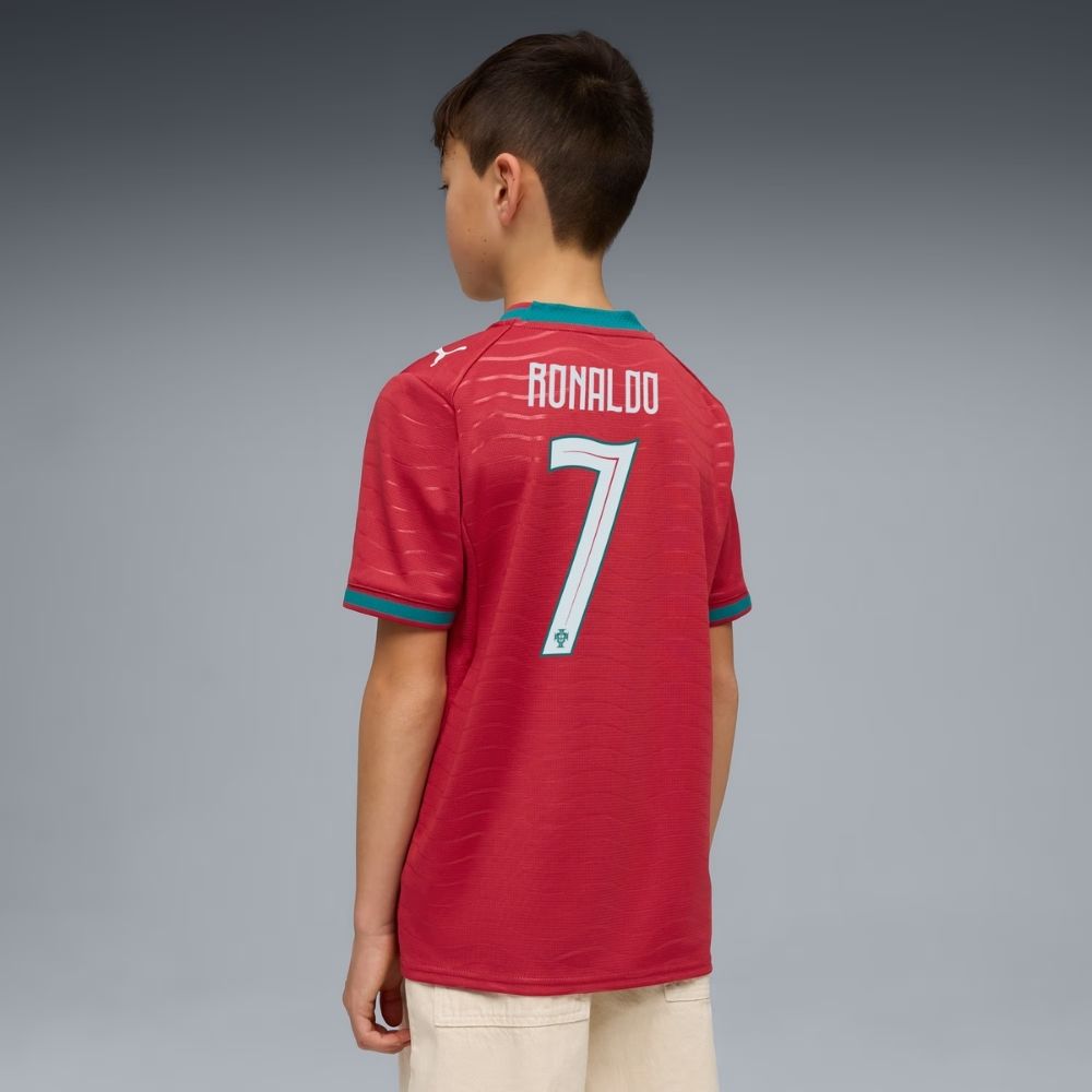 Puma FPF Portugal WC'26 "Ronaldo #7" Junior Home Replica Jersey