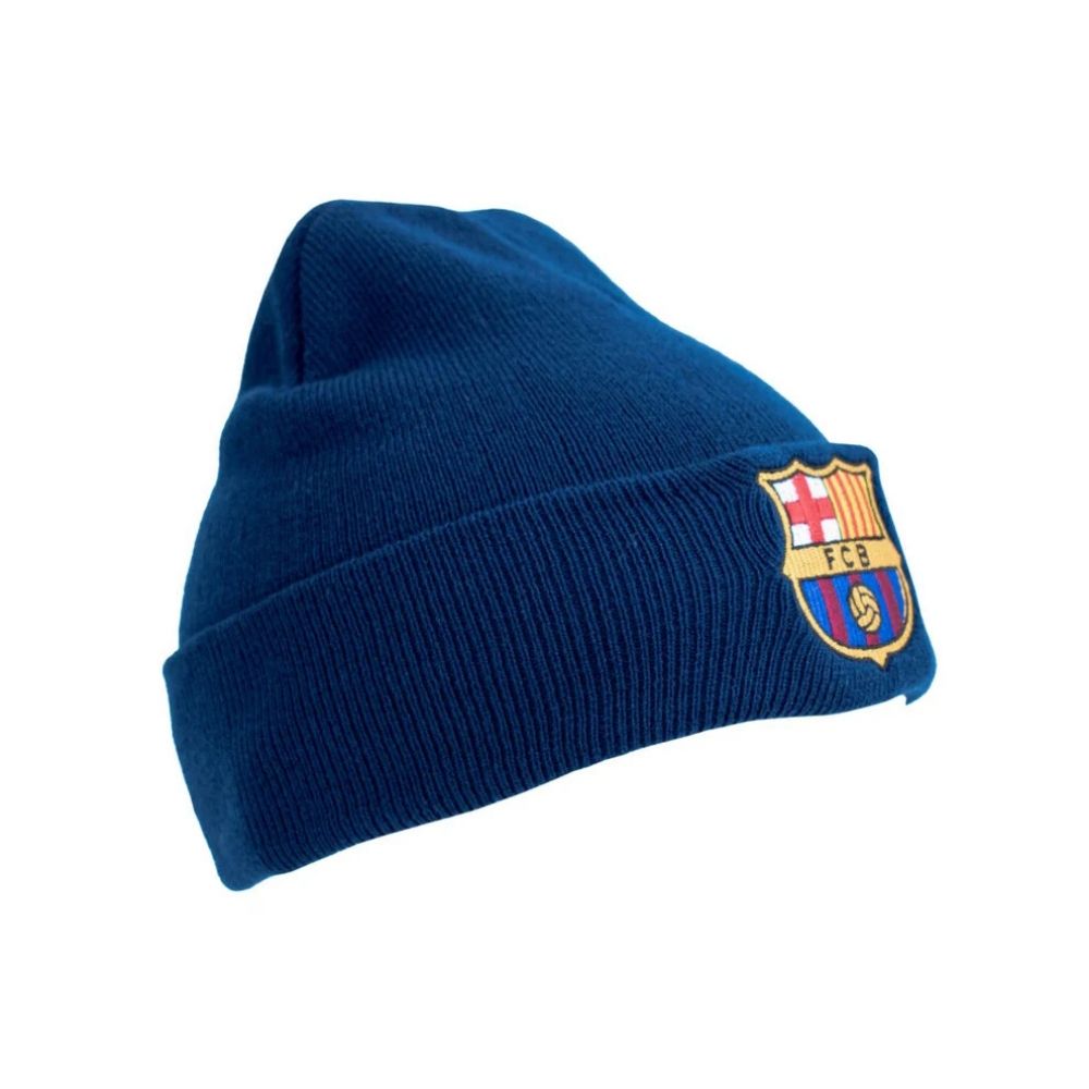 FC Barcelona Navy Cuff Beanie