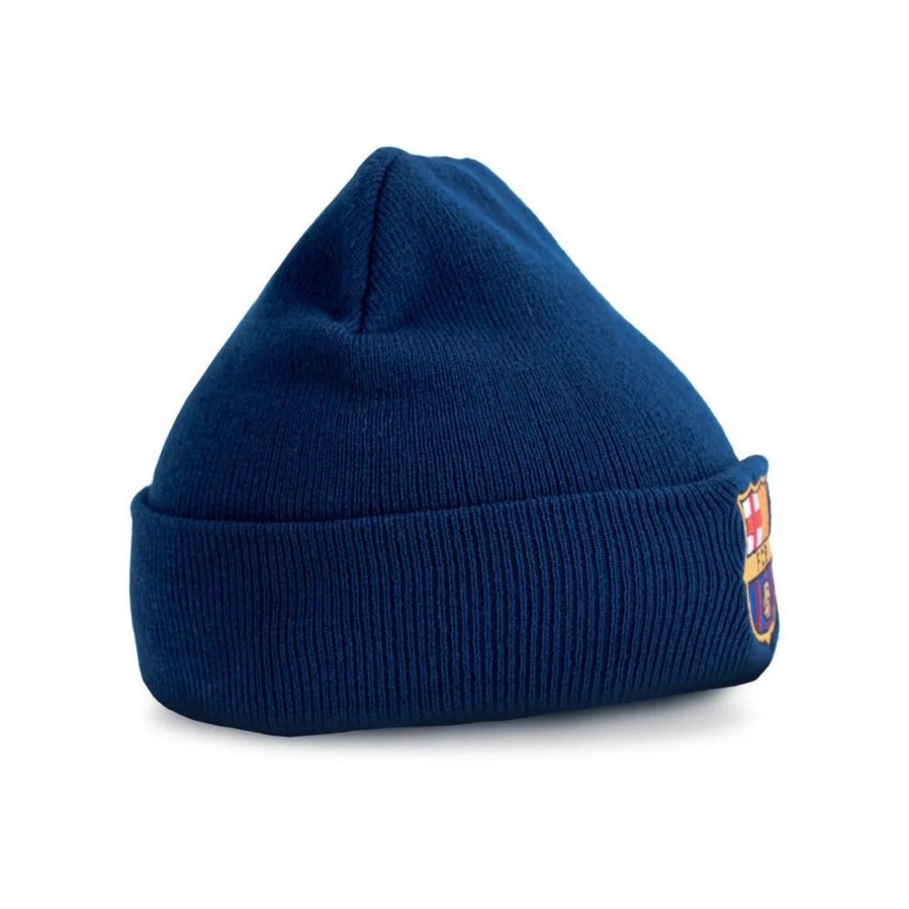 FC Barcelona Navy Cuff Beanie