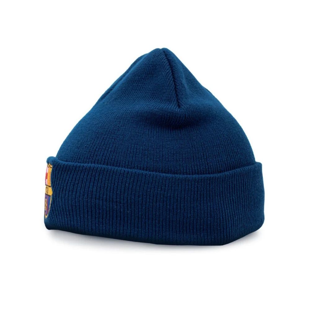 FC Barcelona Navy Cuff Beanie