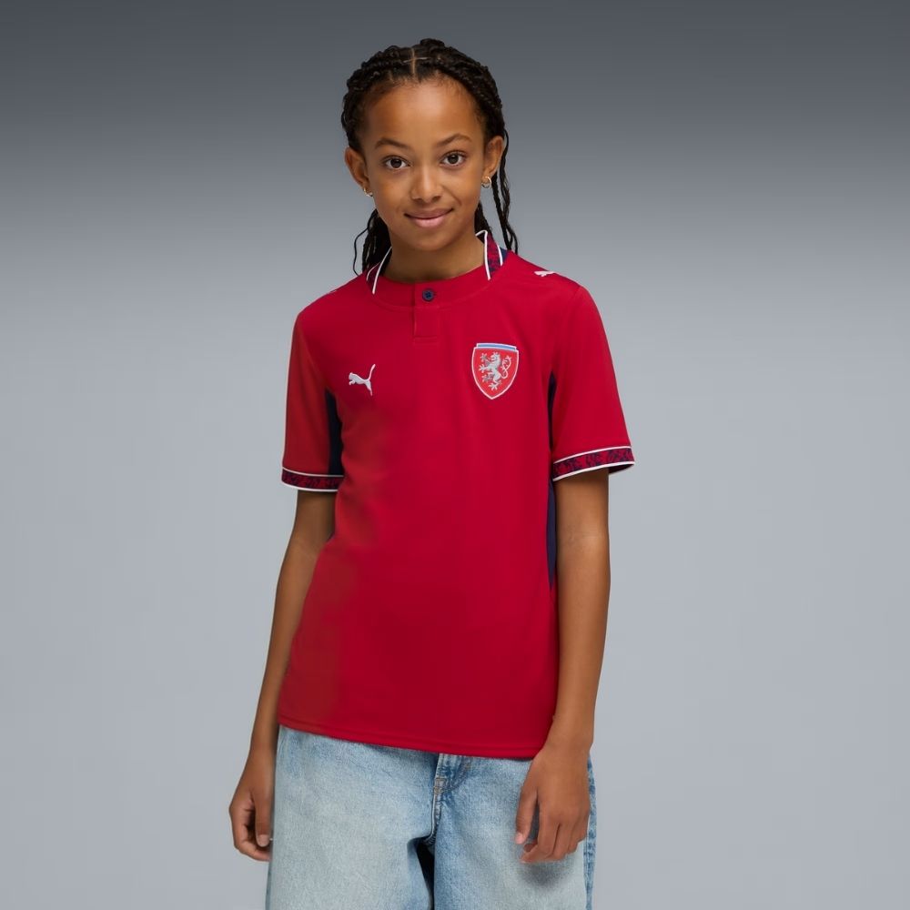 Puma FACR Czechia WC '26 Junior Home Replica Jersey