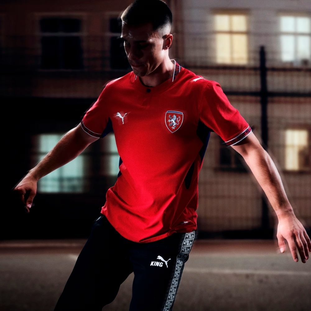 Puma FACR Czechia WC '26 Junior Home Replica Jersey