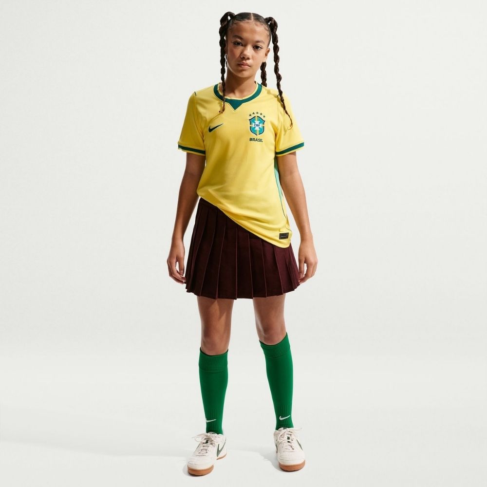 Nike CBF Brazil WC '26 Youth Home Jersey